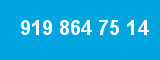 919 864 75 14 919 864 75 14